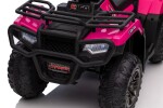 Mamido Detská elektrická štvorkolka Superme ružová