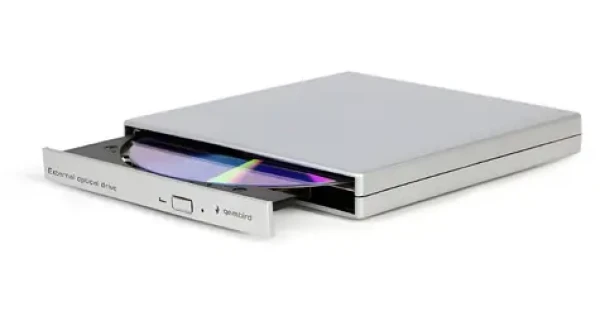 Gembird DVD-USB-021-SV strieborná / Externá DVD/CD mechanika / USB 2.0 (DVD-USB-021-SV)
