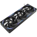 NZXT F360X čierna / 3x 120mm / Fluid Dynamic Bearing / 41 dB @ 2300 RPM / 104 CFM / 4-pin PWM + 4-Pin RGB (RF-U36PN-B1)