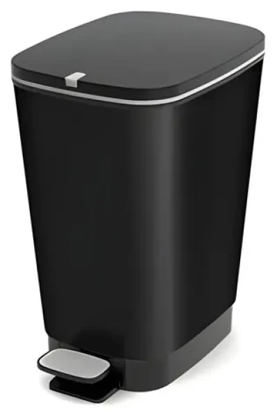 KIS CHIC Bin M čierna / Odpadkový kôš / 26,5 x 45 x 40,5 cm (237612)