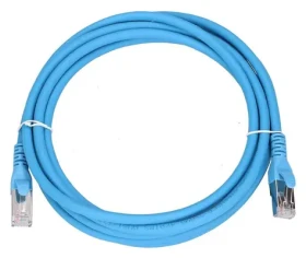 Extralink Cat6a modrá / Patch kábel / S/FTP / RJ-45 / 3 m / 10 Gbit/s