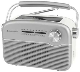 Soundmaster TR480SI strieborné / Rádio / FM/UKW / solárne napájanie / batéria (TR480SI)