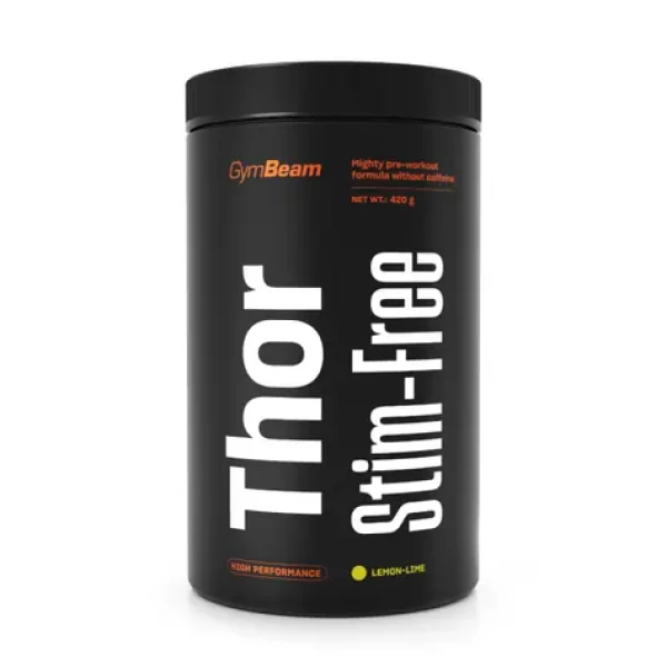 Thor Stim-free - GymBeam (citrón limetka, 420 g) (65830-3-420g-lemon-lime)