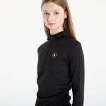 Tričko adidas x Stella Mccartney Studio Ruched Long Sleeve T-Shirt Black M