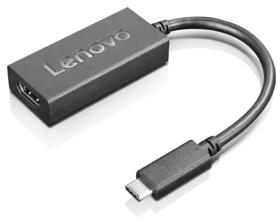 Lenovo Adaptér USB-C na HDMI 2.0b čierna / Redukcia / 3840 x 2160 / 0,24 m (4X90R61022)