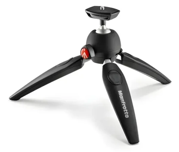 Manfrotto PIXI EVO Mini čierna / Statív / mini / 2 sekcie (MTPIXIEVO-BK)