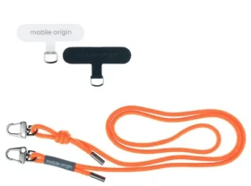 Mobile Origin Lanyard rope 6 mm šnúrka oranžová / 82 - 163cm (LYR-UNI-ORG)