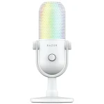 Razer Seiren V3 Chroma biela / stolný mikrofón / kapacitný / USB-C (RZ19-05060200-R3M1)