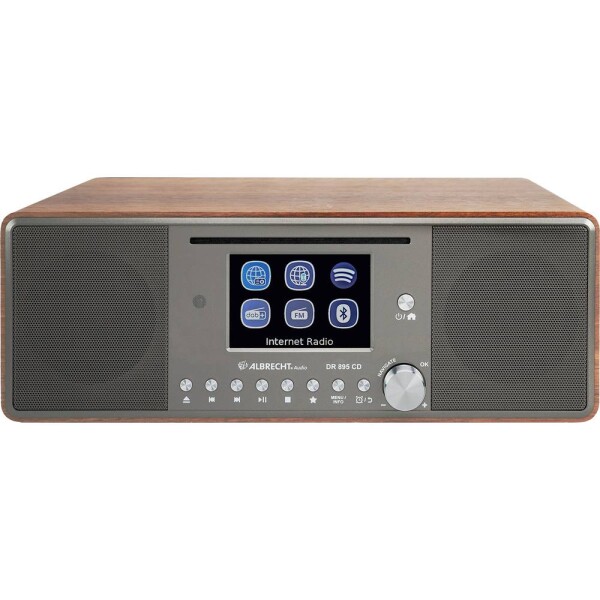 Albrecht Albrecht DR 895 CD Hybridradio holz