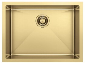 SAPHO SAPHO - ZENITH nerezový drez 60x45cm, zlato mat ZN6045Z