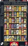 Educa Miniatúrne puzzle Plechovky