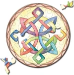 CURIOSI Okrúhle puzzle Picoli: Uzol