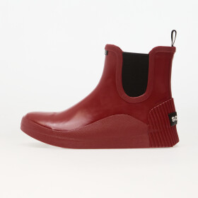 Sorel OUT N ABOUT™ IV CHELSEA RAIN WP Red Dahlia, Black 7
