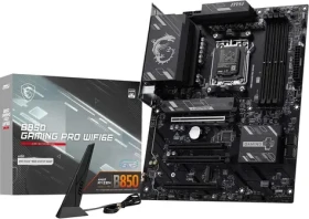MSI B850 GAMING PRE WIFI6E / Základná doska / B850 / 4X DDR5 / 2.5G LAN / Wi-Fi 6E / ATX (7E89-001R)
