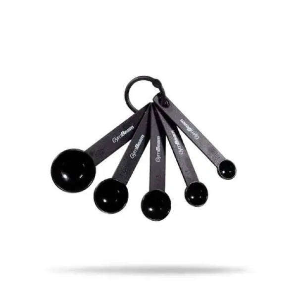 Odmerky Spoons - GymBeam (čierna) (58702-1-black)