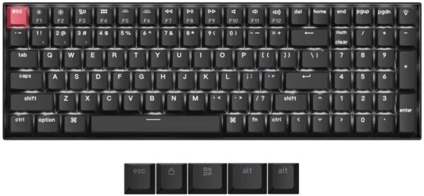Keychron K4 v3 QMK Keychron Super Red (4895248894704)