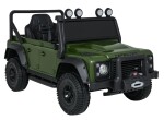 Mamido Detské elektrické autíčko Land Rover Defender 110 SVX Concept zelené