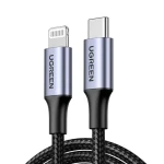 Ugreen UGR1470 USB-C - Lightning USB kábel 1.5 m čierna / PD 20 W (UGR1470)