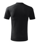 Ťažké unisex tričko ebony gray 3XL