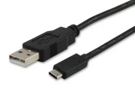 Equip USB-C - USB-A čierny / Kábel / USB 2.0 / 480 Mbit/s / 1 m (12888107)