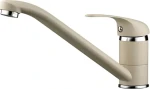 Pyramis ASALIA béžová / Kuchynská batéria / Nerez a granit / Pákové ovládanie / Vertikálna montáž / Výška 148 mm (90918301)