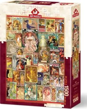 ART PUZZLE 5407 Puzzle Secesný plagát