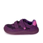 Dievčenské celoročné barefoot tenisky Bugga SAFI Dark Purple B00201-06 - 32