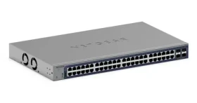 Netgear GS752TX / Switch / 48x Gigabit RJ-45 / 4X SFP+ / agregácia LACP / bez PoE (GS752TX-300EUS)