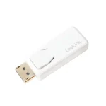 LogiLink CV0100 biela / Adaptér / DisplayPort (M) - HDMI (F) / 4K / pasívne (CV0100)