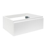 Kúpeľňová skrinka s umývadlom SAT Evolution 98x30x44, 8 cm biela mat SATEVO100WMU1 SATEVO100WMU1