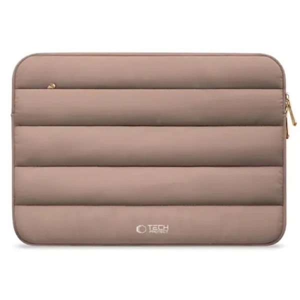 Tech-Protect Fluffy 15-16" hnedá / Puzdro pre notebook / 15-16" / plyšové