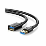 Ugreen Predlžovací kábel USB-A 3.0 (M) - USB-A 3.0 (F) 1m čierna (6957303813681)