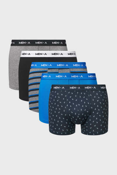 5 PACK boxeriek MEN-A