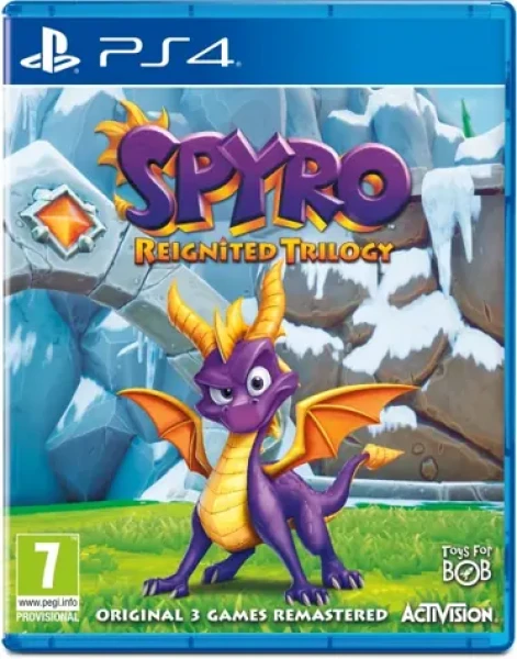 PS4 Spyro Trilogy Reignited / Detské / Angličtina / od 7 rokov / Hra pre Playstation 4 (CEP46084)