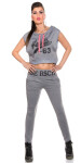 Trendy KouCla Sweatpants "Be R$ch "Be KouCla white