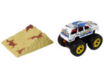 Mamido Elektrické autíčko Monster Truck Big Foot s gumovými pneumatikami a šmýkačkou