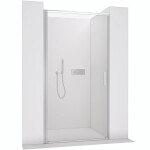 CERANO - Sprchové otočné dvere Porte L/P - 8 mm - chróm, transparentné sklo - 100x195 CER-413480