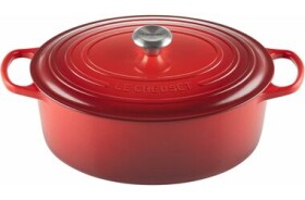 Le Creuset Signature Oválny hrniec s pokrievkou 33 cm červená (21178330602430)