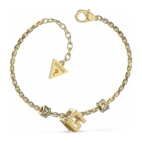 Guess Pôvabný pozlátený náramok Cube JUBB03085JWYG cm