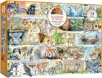 GIBSONS Puzzle Medvede a leňochy