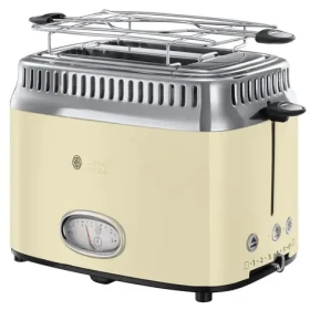 Russell Hobbs Retro Vintage Cream 21682-56 krémová / Hriankovač / 1300 W / 6 stupňov opečenia (21682-56)
