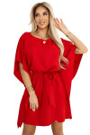 Dámske šaty 287-35 SOFIA - NUMOCO Červená 2XL/3XL