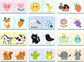DJECO Puzzle Farby