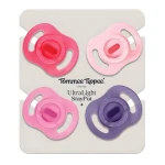 Tommee Tippee Ultra-light cumlík 18-36m Girl / Silikónový cumlík / 4 ks / Bez BPA