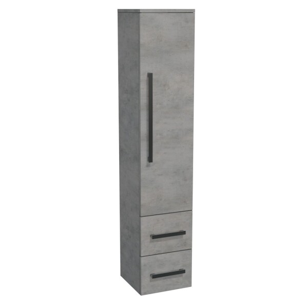 Kúpeľňová skrinka vysoká SAT Cube Way 35x163x33 cm betón CUBE3CHV35BE CUBE3CHV35BE