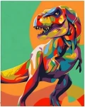 Norimpex Diamantové maľovanie Tyrannosaurus vo farbách