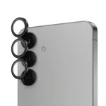 PanzerGlass Hoops Samsung Galaxy S25+ čierne ochranné krúžky pre šošovky fotoaparátu (PGRHOBLG37942)