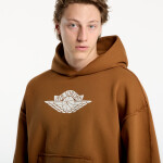 Mikina Jordan Flight Wings Men's Fleece Pullover Hoodie Lt British Tan/ Sail S