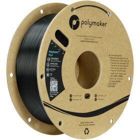 Polymaker PA12002 vlákno pre 3D tlačiarne PLA plast filament pre vysokorýchlostnú 3D tlač 1.75 mm 1000 g čierna PolySonic™ 1 ks; PA12002