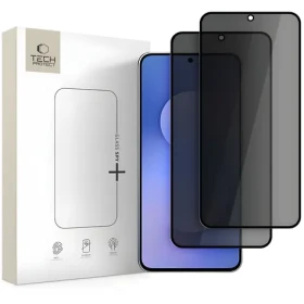 Tech-Protect Glass Spy+ pre Samsung Galaxy S25 FE / Ochranné tvrdené sklo / Privacy filter / 2 ks